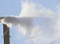 White smoke is billowing from the chimney of the Sistine Chapel, a sign a new pope has been elected.