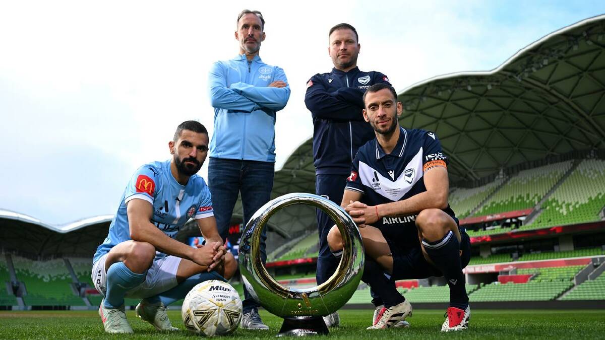 The derby grand final will be played in front of a sold-out crowd. (James Ross/AAP PHOTOS) The derby grand final will be played in front of a sold-out crowd. (James Ross/AAP PHOTOS)