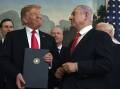 Donald Trump and Benjamin Netanyahu don't believe Palestinian militants want a ceasefire deal. Photo: AP PHOTO