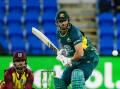 Tim David played the innings of his life to lead Australia to a T20 series win over the West Indies. Photo: Linda Higginson/AAP PHOTOS