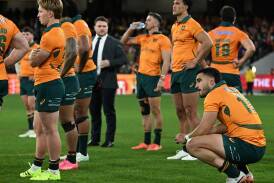 A battered Wallabies side will have to dig deeper than before to win game three of the Lions series. Photo: Joel Carrett/AAP PHOTOS