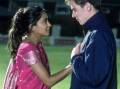 Parminder Nagra and Johnathan Rhys-Meyers starred in the 2002 sports drama Bend It Like Beckham. Photo: AP PHOTO