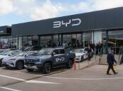 Almost half of vehicles imported to Australia could be made in China by 2035, a report has revealed. Photo: HANDOUT/BYD