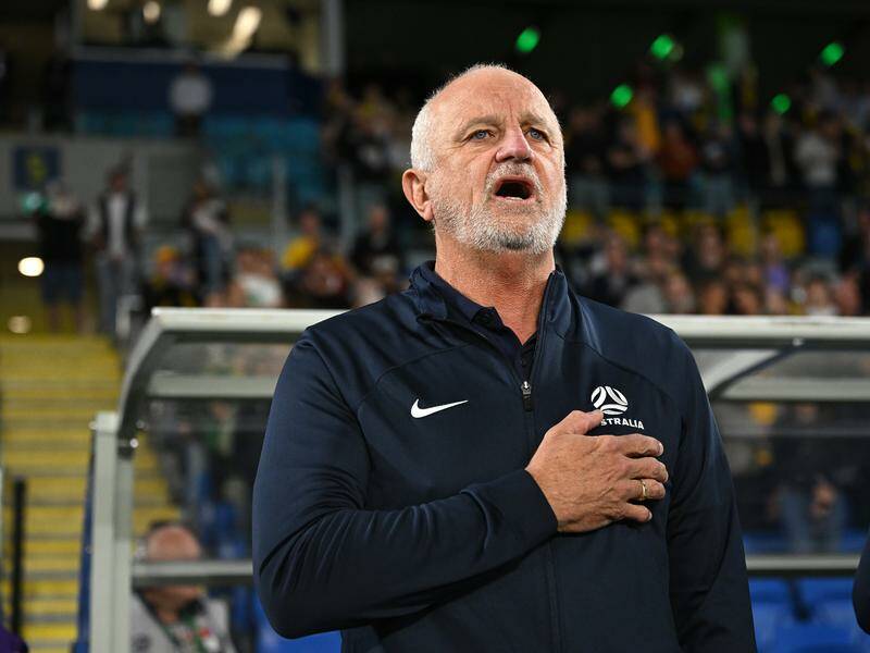 Iraq coach Graham Arnold says he wants to see the proud soccer nation at next year's World Cup. Photo: Dave Hunt/AAP PHOTOS