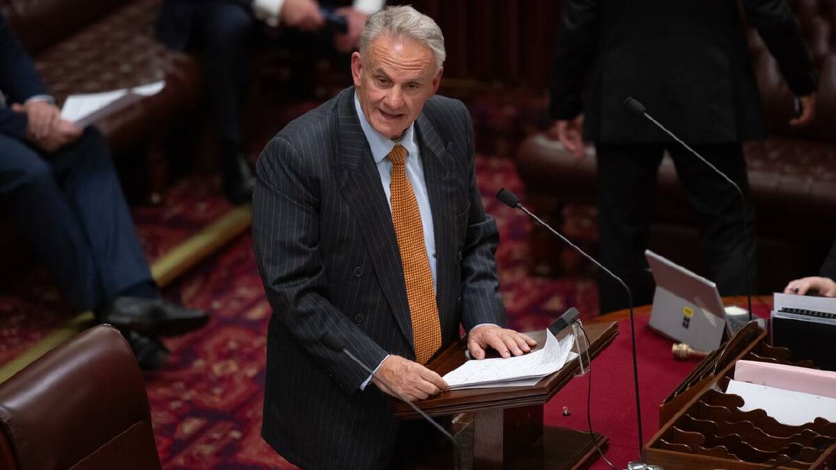 Mark Latham is facing censure over his behaviour towards his parliamentary colleagues. (Wolter Peeters/AAP PHOTOS)