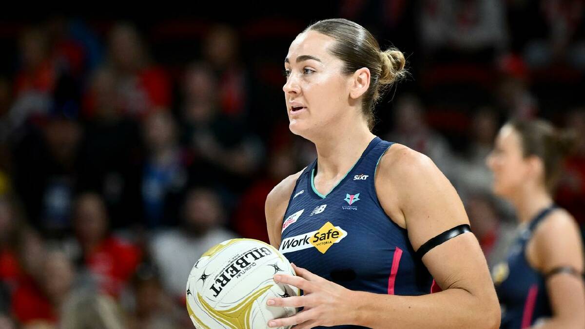 Sophie Garbin was pivotal for the Vixens  with 46 goals from 47 attempts (Bianca De Marchi/AAP PHOTOS)