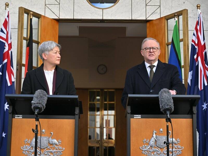 Australia will back Palestinian statehood in line with the UK, Canada and France. Photo: Mick Tsikas/AAP PHOTOS Australia will back Palestinian statehood in line with the UK, Canada and France. Photo: Mick Tsikas/AAP PHOTOS