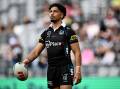 Izack Tago has made a terrific return to Penrith's ranks after a tough start to the year. Photo: Dan Himbrechts/AAP PHOTOS