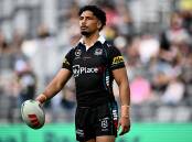 Izack Tago has made a terrific return to Penrith's ranks after a tough start to the year. Photo: Dan Himbrechts/AAP PHOTOS