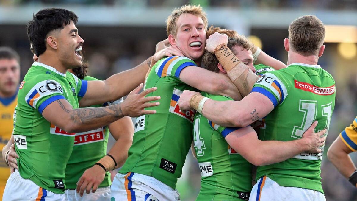 The Raiders have been mighty impressive on their way to top spot on the NRL ladder.  (Mick Tsikas/AAP PHOTOS)
