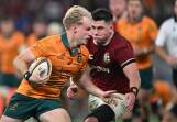 Wallaby Tom Lynagh is hoping for another shot at the Lions in Saturday's third and final Test. Photo: Dave Hunt/AAP PHOTOS