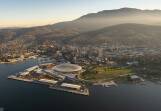Tasmania's snap election has seemingly scuttled fast-track plans for the Macquarie Point stadium. Photo: HANDOUT/TASMANIAN GOVERNMENT