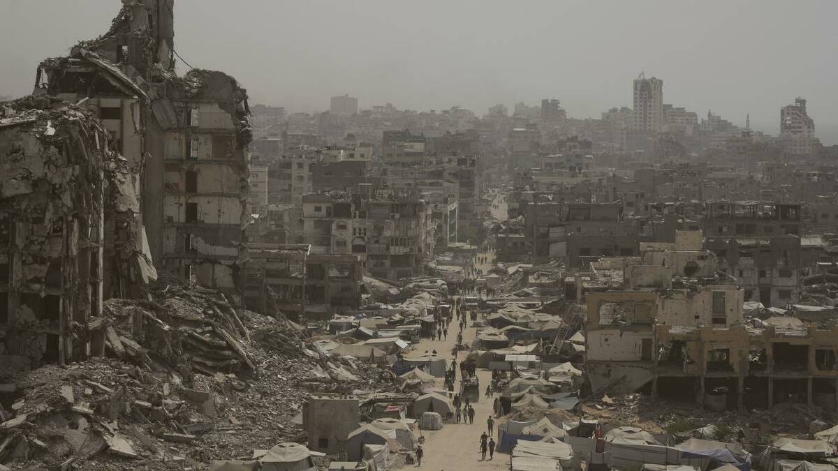 Seizing Gaza would reverse a 2005 decision by Israel. (AP PHOTO)