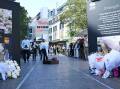 The inquest into mass killings at Bondi Juntion follows the devastating attack's first anniversary. Photo: Dean Lewins/AAP PHOTOS