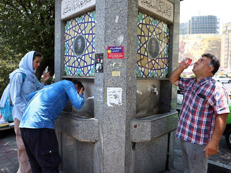 Iran is experiencing a heatwave with temperatures predicted to hit highs of up to 50C in some areas. Photo: EPA PHOTO Iran is experiencing a heatwave with temperatures predicted to hit highs of up to 50C in some areas. Photo: EPA PHOTO