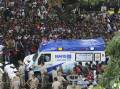 India has a history of crowd accidents, including the deaths of 11 people outside a stadium in June. Photo: AP PHOTO