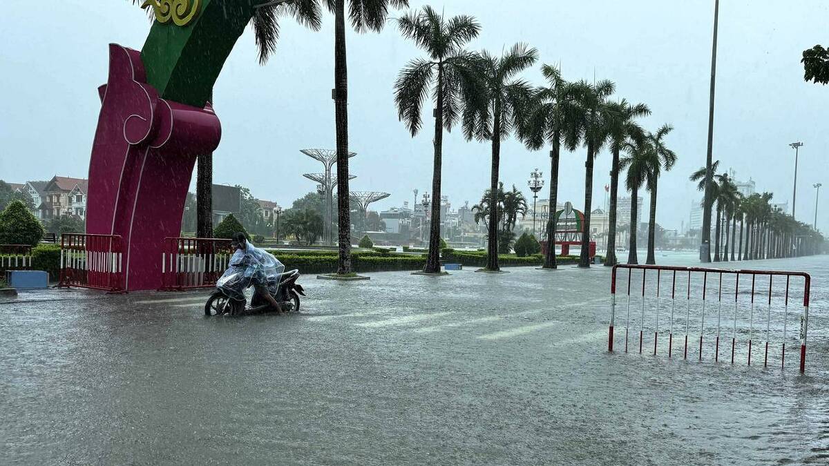 Vietnam's northern and coastal provinces are expected to be the most affected by Storm Wipha. (EPA PHOTO) Vietnam's northern and coastal provinces are expected to be the most affected by Storm Wipha. (EPA PHOTO)