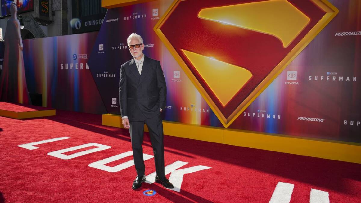 James Gunn directed the latest big-screen incarnation of DC superhero Superman. (AP PHOTO) James Gunn directed the latest big-screen incarnation of DC superhero Superman. (AP PHOTO)