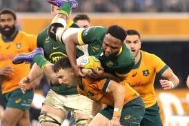 Lukhanyo Am was not named in the South African squad to take on Australia. Photo: Richard Wainwright/AAP PHOTOS