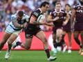 Kobe Hetherington says Ben Hunt's return will bolster the Broncos for the clash of the Titans. (Dave Hunt/AAP PHOTOS)