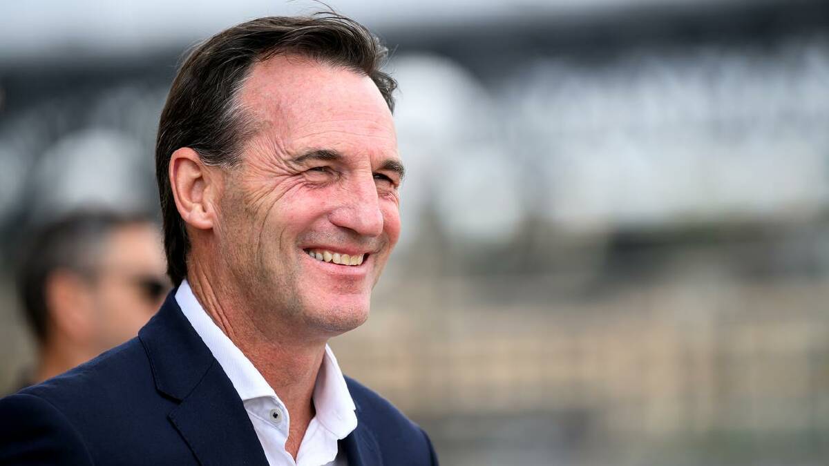 AFL chief Andrew Dillon says an announcement on the Suns-Bombers match will be made soon. (Bianca De Marchi/AAP PHOTOS)