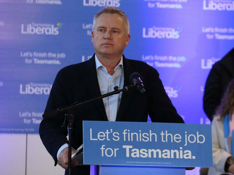 Jeremy Rockliff aims to present Tasmania's governor with his plan to form government within days. Photo: Ethan James/AAP PHOTOS Jeremy Rockliff aims to present Tasmania's governor with his plan to form government within days. Photo: Ethan James/AAP PHOTOS
