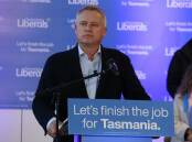 Jeremy Rockliff aims to present Tasmania's governor with his plan to form government within days. Photo: Ethan James/AAP PHOTOS