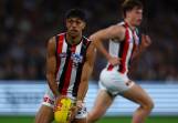 The Saints will look again to Nasiah Wanganeen-Milera to snap their losing streak against Melbourne. Photo: Morgan Hancock/AAP PHOTOS