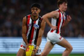 The Saints will look again to Nasiah Wanganeen-Milera to snap their losing streak against Melbourne. Photo: Morgan Hancock/AAP PHOTOS