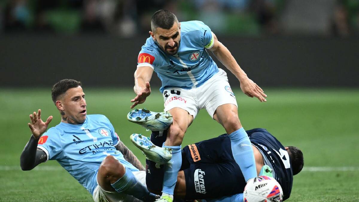 The widely travelled Behich has been loving life at City. (Joel Carrett/AAP PHOTOS) The widely travelled Behich has been loving life at City. (Joel Carrett/AAP PHOTOS)