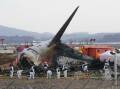 Investigators have updated a preliminary report on a South Korean jet crash that killed 179 people. Photo: AP PHOTO