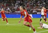 An extra-time goal from Spain's Aitana Bonmati secured her side's win over Germany. Photo: AP PHOTO