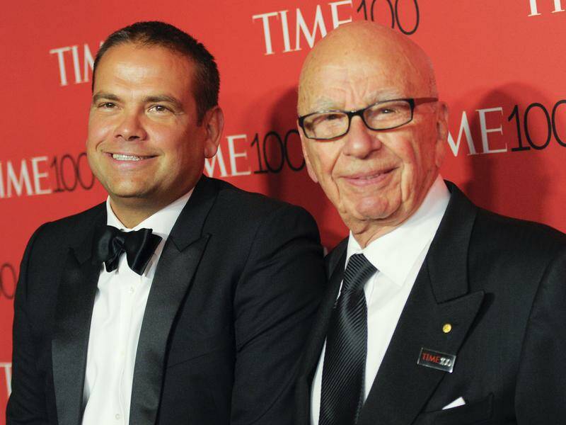 The News Corp CEO has praised Lachlan and Rupert Murdoch for their "astute leadership". Photo: AP PHOTO