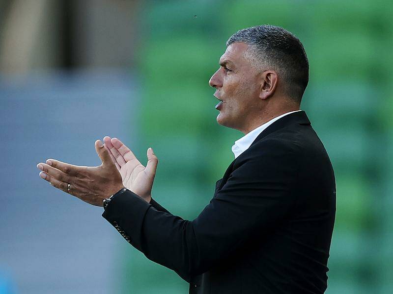 John Aloisi has signed a new deal with Western United. Photo: Con Chronis/AAP PHOTOS John Aloisi has signed a new deal with Western United. Photo: Con Chronis/AAP PHOTOS