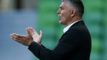 John Aloisi has signed a new deal with Western United.  Photo: Con Chronis/AAP PHOTOS