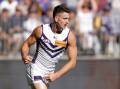 The Dockers hope Patrick Voss will be back to his prancing peak against Hawthorn. Photo: Richard Wainwright/AAP PHOTOS