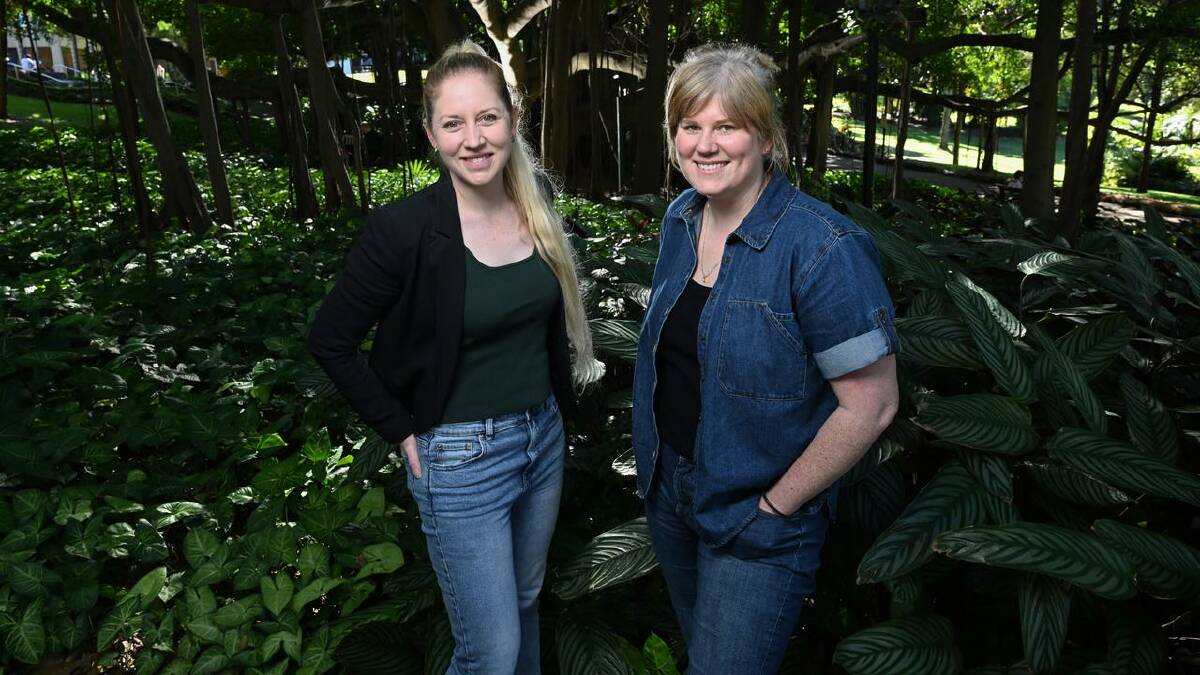 Clare Feeney (right) says having students actually contribute to the mission id fantastic. (Darren England/AAP PHOTOS) Clare Feeney (right) says having students actually contribute to the mission id fantastic. (Darren England/AAP PHOTOS)