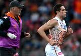 Josh Kelly is one of two GWS stars out injured for the rest of the home-and-away season. Photo: Dan Himbrechts/AAP PHOTOS