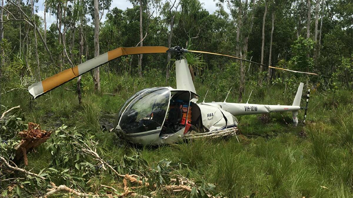 Matt Wright is accused of not properly recording the chopper's flying hours before the fatal crash. (PR IMAGE PHOTO)
