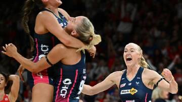 The Vixens have won a home grand final after a thrilling win over the Swifts. Photo: Bianca De Marchi/AAP PHOTOS