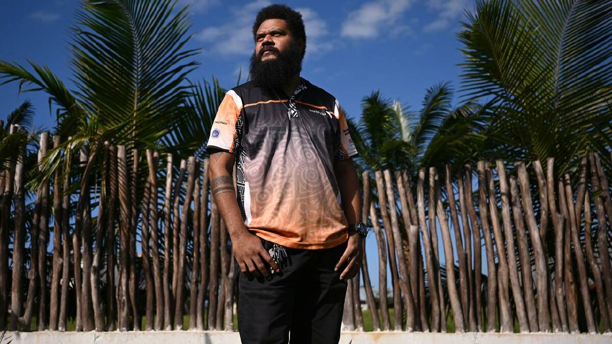 Pallen Abraham Philip says Vanuatu has always experienced cyclones but they are becoming stronger. (Joel Carrett/AAP PHOTOS)