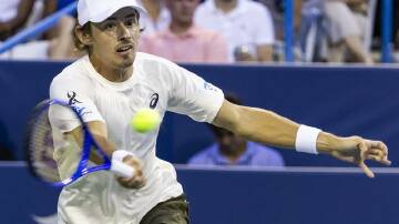 Alex de Minaur has proved too strong in the Washington semis for his French opponent. Photo: EPA PHOTO