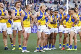 The West Coast Eagles, who have had only one win this season, will ask for draft help. Photo: James Worsfold/AAP PHOTOS