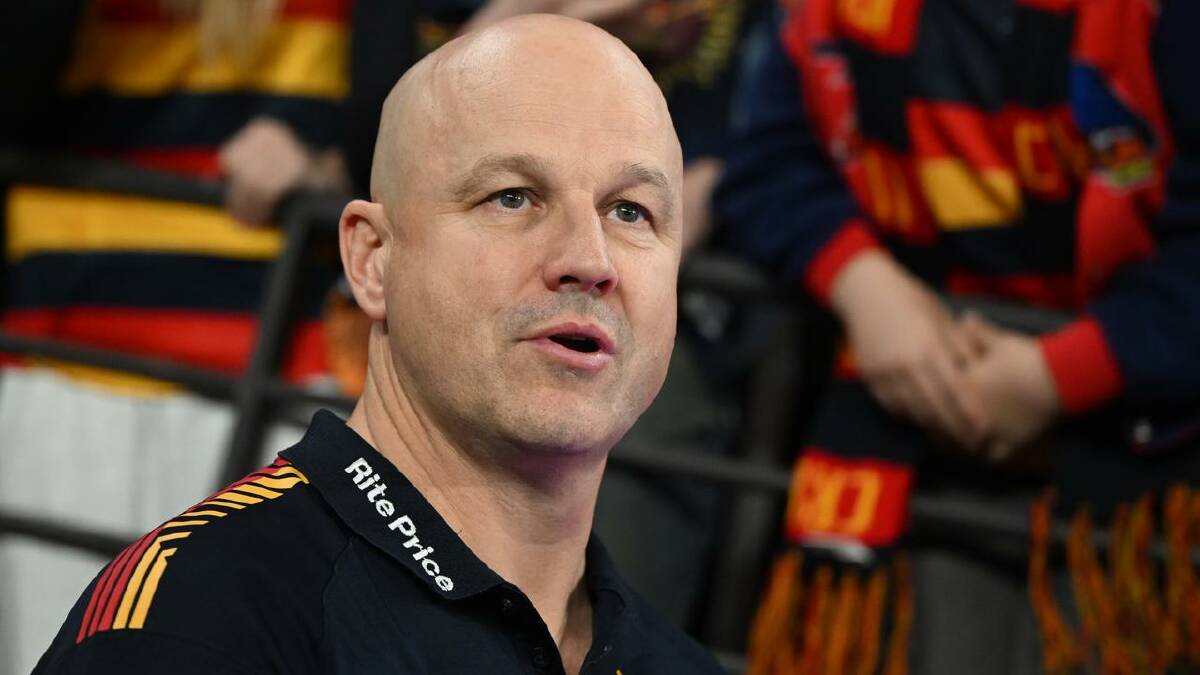 Adelaide coach Matthew Nicks is wary of the Hawks. (Joel Carrett/AAP PHOTOS) Adelaide coach Matthew Nicks is wary of the Hawks. (Joel Carrett/AAP PHOTOS)