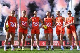 AFLW stars gathered recently to promote the league's 10th season starting on August 14. Photo: James Ross/AAP PHOTOS