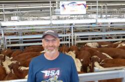 Trevor Ralston, "Hollywood", Euroa, sold Hereford steer calves to a top of $1260, at Barnawartha, Thursday. Hereford cattle were well supplied, in good condition, and sold better than expected.
