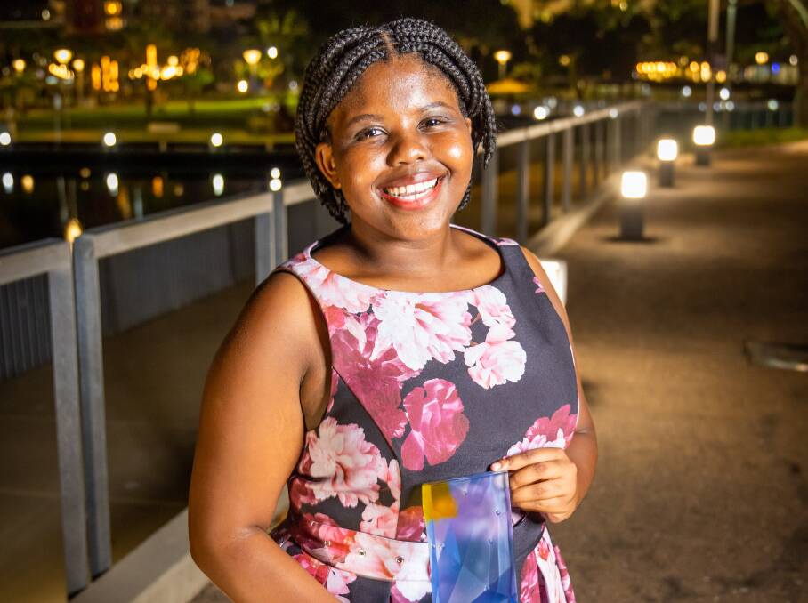 Sizol Fuyana is the Northern Territory's 2022 Young Australian of the Year. Picture supplied by australianoftheyear.org.au 