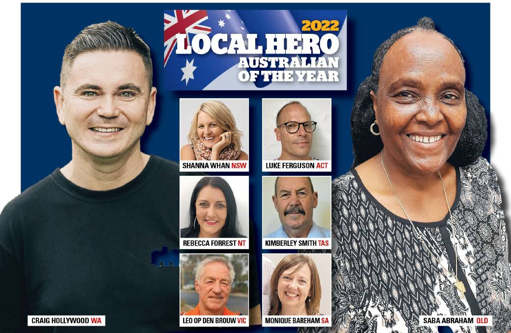Shanna Whan, below, turned her own life experience into Sober in the Country, a project that supports rural Australians. Picture supplied by australianoftheyear.org.au