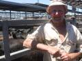 Intense interest: Brett Linke off-loaded his complete-drop of 150 Mount Napier Angus heifers to top Hamilton sales at $1218/head, with one of his neighbors securing the lot as replacement breeders.